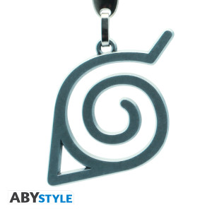 NARUTO SHIPPUDEN - Keychain 3D "Konoha" MADE IN FRANCE X4 *