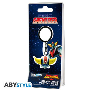 GRENDIZER - Porte-clés 3D "Tête Goldorak" X4