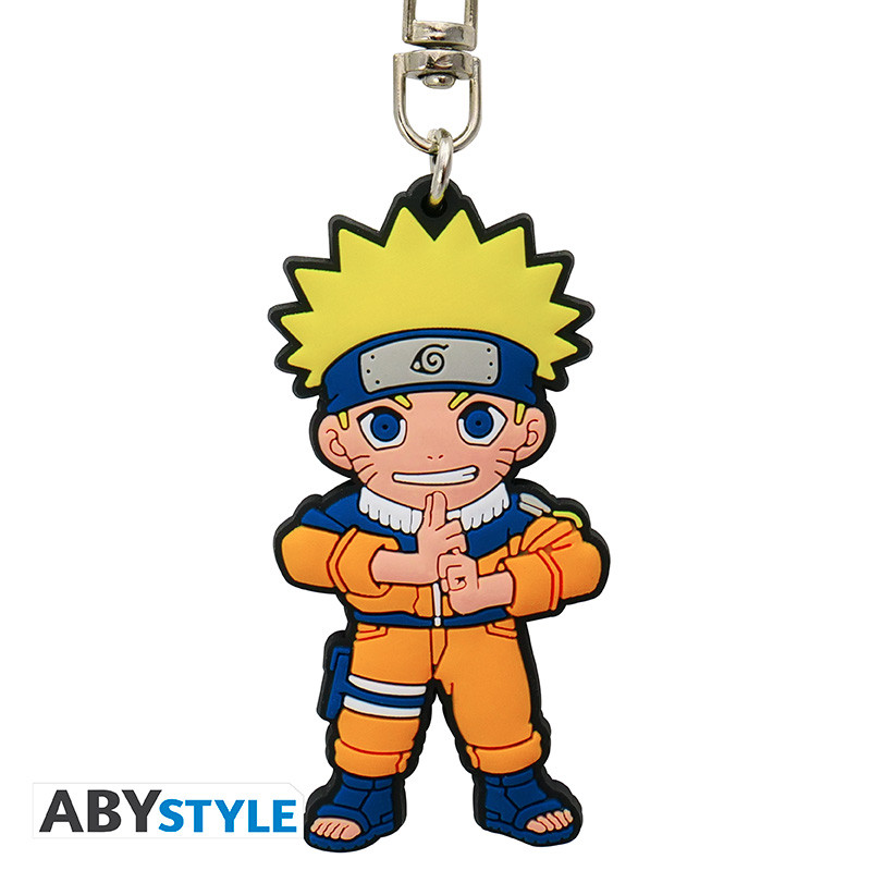NARUTO - Keychain PVC - Naruto X4