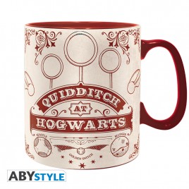 HARRY POTTER - Mug - 460 ml - Quidditch - boîte x2*
