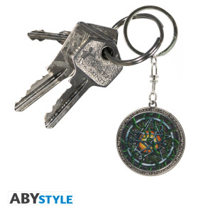 CTHULHU - Keychain "Lenticular Necronomicon" X4  *