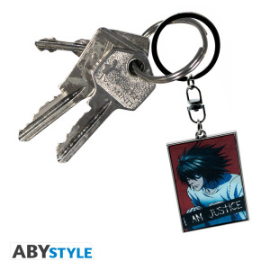 DEATH NOTE - Keychain Lenticular "Justice" X4 (W14)