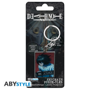 DEATH NOTE - Keychain Lenticular "Justice" X4 (W14)