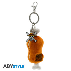 ONE PIECE - Plush Keychain Meat on a bone X4*