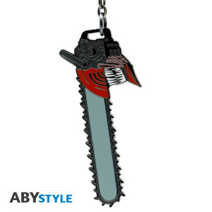 CHAINSAW MAN - Keychain "Chainsaw Man head" X4