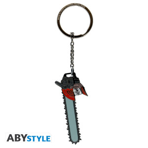 CHAINSAW MAN - Keychain "Chainsaw Man head" X4