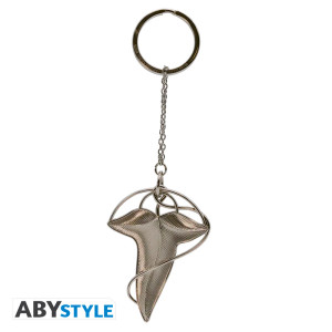 LORD OF THE RINGS - Keychain 3D "Lorien Leaf" X4