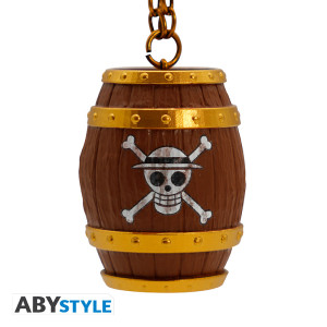 ONE PIECE - Keychain 3D - Barrel X4