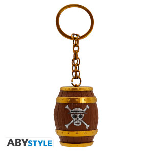 ONE PIECE - Keychain 3D - Barrel X4