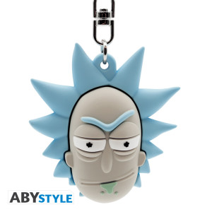RICK AND MORTY - Keychain 3D - Rick Sanchez X4