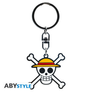ONE PIECE - Keychain - Skull Luffy X4