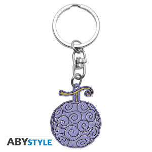 ONE PIECE - Keychain PVC - Gum-Gum Devil Fruit X4