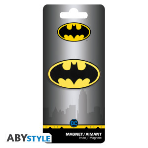 DC COMICS - Premium Magnet - Batman logo x4 *