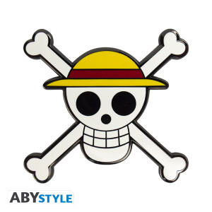 ONE PIECE - Aimant Premium - Skull x4*