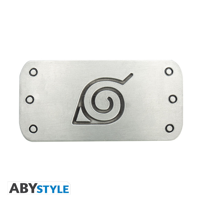 NARUTO SHIPPUDEN - Premium Magnet - Konoha symbol x4 *