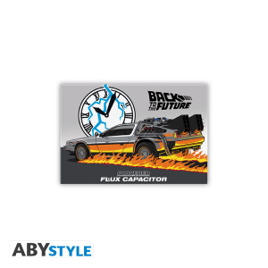 BACK TO THE FUTURE - Standard Magnet - DeLorean x4