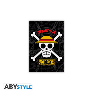 ONE PIECE - Standard Magnet - Strawhat Skull x4