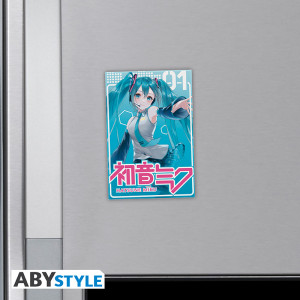 HATSUNE MIKU - Aimant Standard - Clin d'œil x4