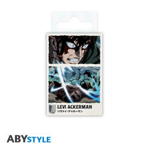 ATTACK ON TITAN - Aimant Standard - Levi Ackerman x4
