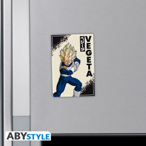 DRAGON BALL - Standard Magnet - DBZ/ Vegeta x4