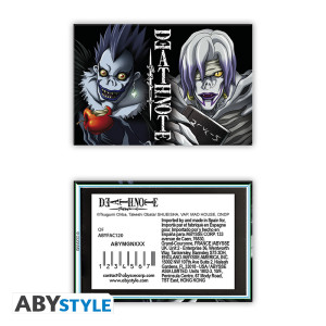 DEATH NOTE - Aimant Standard - Ryuk & Rem x4
