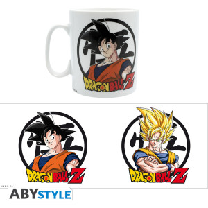 DRAGON BALL - Mug - 460 ml - DBZ/ Goku - with box x2 -SEE ABYMUGA596*