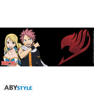 FAIRY TAIL - Mug - 460 ml - Lucy, Natsu & Emblem - box x2 * DT