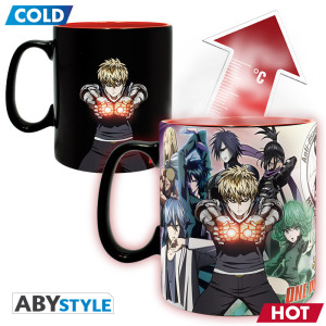 ONE PUNCH MAN - Mug Heat Change - 460 ml - Heroes - with box  x2 DT