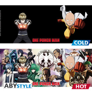 ONE PUNCH MAN - Mug Heat Change - 460 ml - Heroes - with box  x2 DT