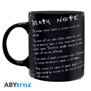 DEATH NOTE - Mug - 320 ml - L & rules - with box x2 DT*