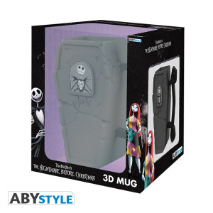 NIGHTMARE BEFORE XMAS - Mug 3D - Jack Coffin x2