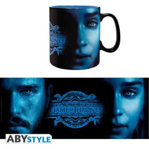 GAME OF THRONES - Mug - 460 ml - Daeny & Jon - avec boîte x2* DT