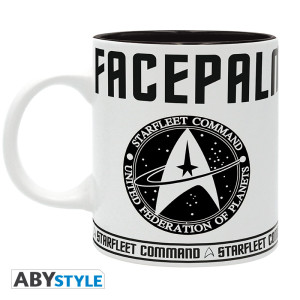 STAR TREK  - Mug - 320 ml - Facepalm - subli - with box x2