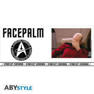 STAR TREK  - Mug - 320 ml - Facepalm - subli - with box x2