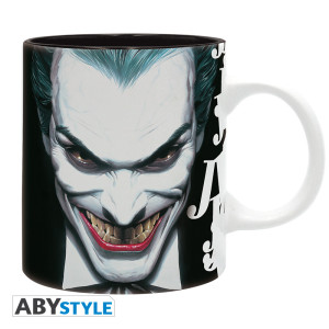 DC COMICS - Mug - 320 ml - Joker laughing - subli - x2 *