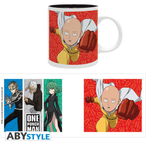 ONE PUNCH MAN - Mug - 320 ml - Saitama & S Class Heroes - subli x2*