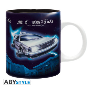 BACK TO THE FUTURE - Mug - 320 ml - Delorean - subli - with box x2