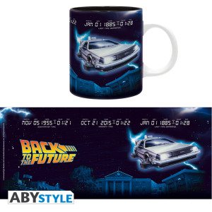 BACK TO THE FUTURE - Mug - 320 ml - Delorean - subli - with box x2