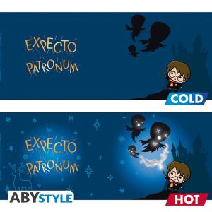 HARRY POTTER - Mug Heat Change - 460 ml - Expecto - avec boîte x2* DT