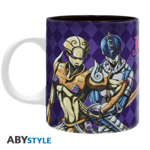 JOJO'S BIZARRE ADVENTURE - Mug - 320 ml - "Giorno & Bruno"- subli x2
