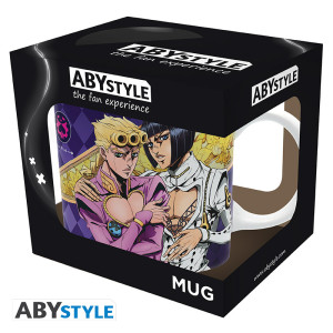 JOJO'S BIZARRE ADVENTURE - Mug - 320 ml - "Giorno & Bruno"- subli x2