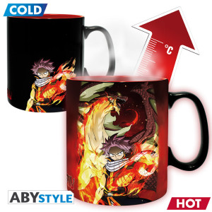 FAIRY TAIL - Mug Heat Change - 460 ml - Natsu & Lucy  x2 DT