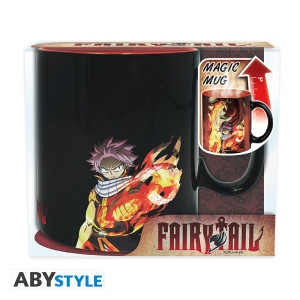 FAIRY TAIL - Mug Heat Change - 460 ml - Natsu & Lucy  x2 DT