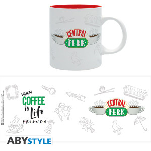 FRIENDS - Mug - 320 ml - Central Perk - subli - subli x2