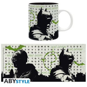 DC COMICS - Mug - 320 ml - The Batman & Homme Mystère - subli x2 *