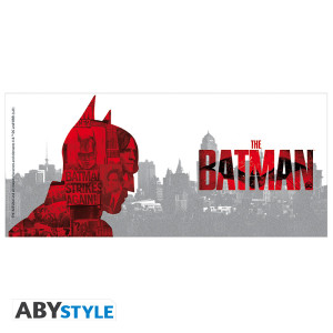 DC COMICS - Mug - 320 ml - The Batman Silhouette rouge - subli x2