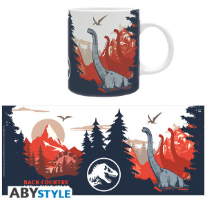 JURASSIC WORLD - Mug - 320 ml - Parc National - subli mate -  x2 *