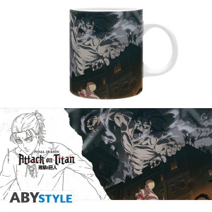 ATTACK ON TITAN - Mug - 320 ml - S4 key art - subli x2