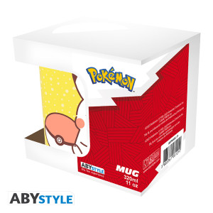 POKEMON - Mug - 320 ml - Pikachu type électrique - subli mate x2