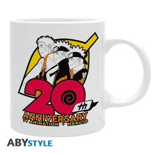 NARUTO SHIPPUDEN - Mug - 320 ml - 20 years - subli matte x2 *